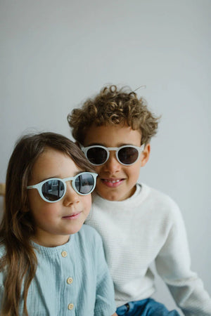 Leosun - Naturblaue polarisierte UV400-Kindersonnenbrille 3-8 Jahre 