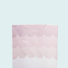 The Little Bumble Co. Anti Roll Changing Mat - Pink Scallops-Changing Mats-Pink Scallops-one size | Natural Baby Shower