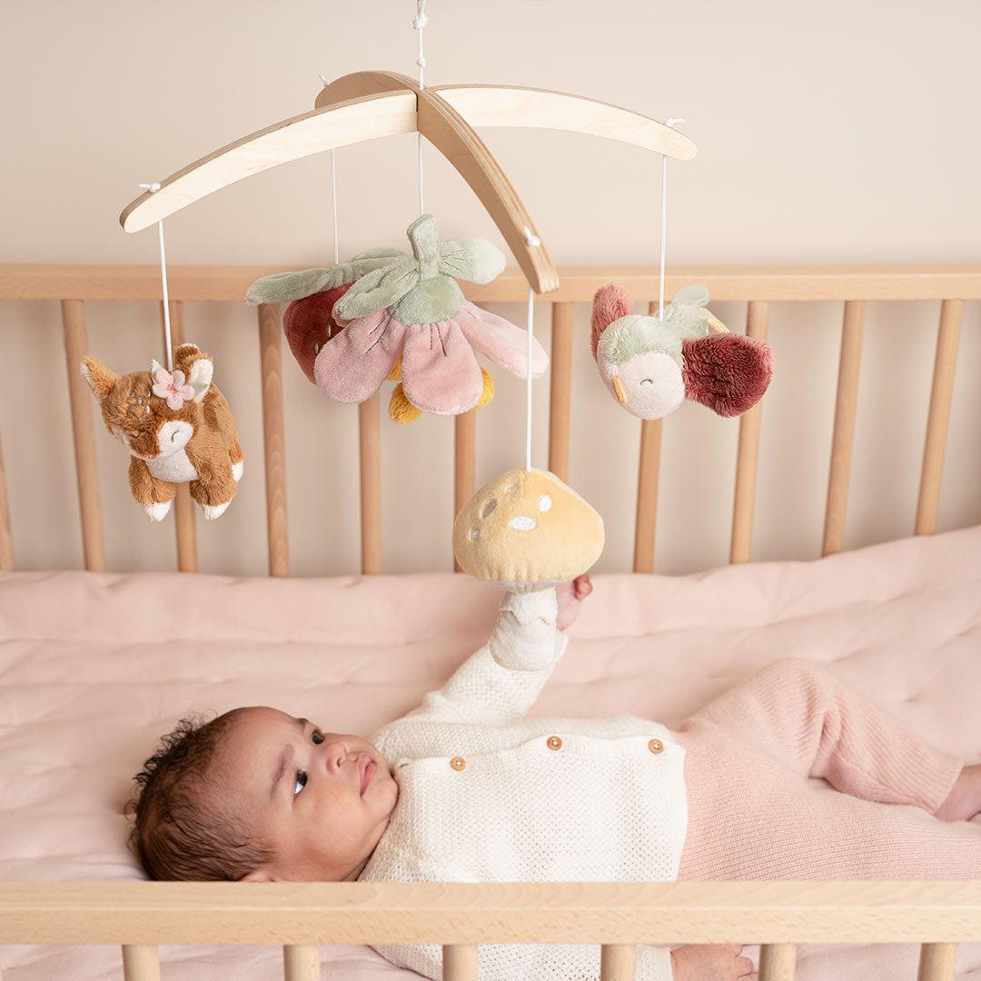 Little Dutch Wooden Music Mobile - Fairy Garden-Musical Pulls-Fairy Garden- | Natural Baby Shower