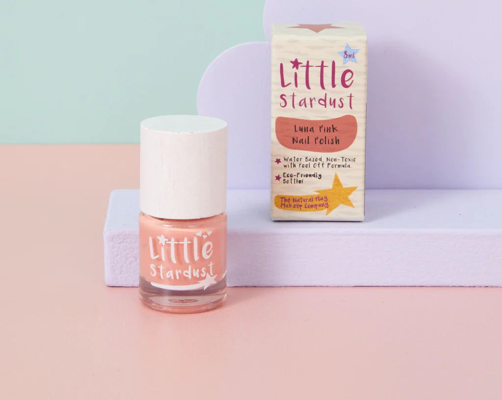 Little Stardust – Nagellack auf Wasserbasis für Kinder, Luna Pink 