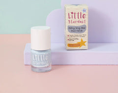 Little Stardust – Milchblauer Nagellack auf Wasserbasis für Kinder 