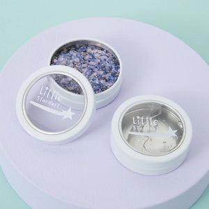 Little Stardust – Meerjungfrauen-Gesichts-Glitzer- und Aloe-Vera-Set 