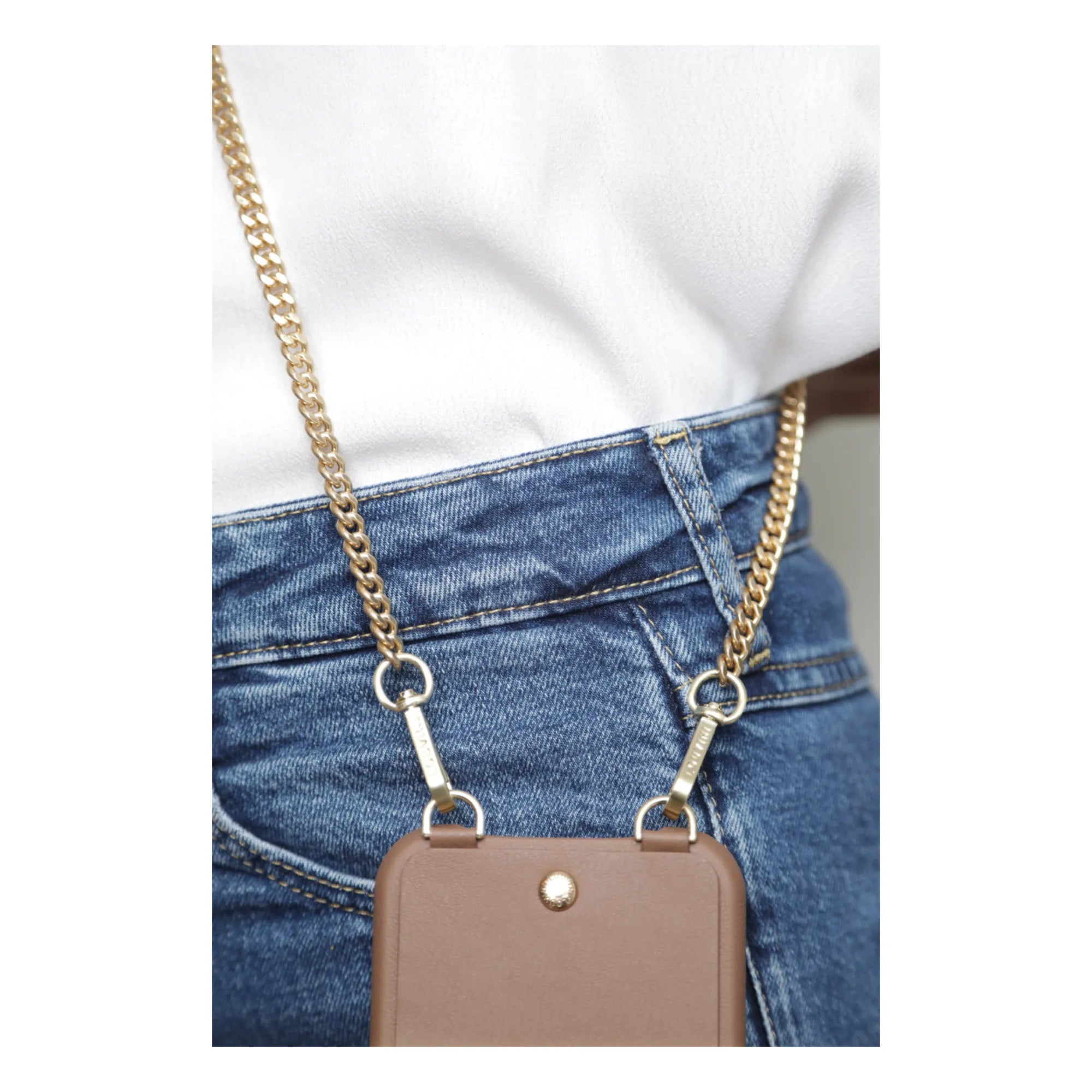 Louvini - Lou Leder iPhone Hülle | Cognac
