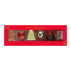 M&S Food - Schokoladen mit fröhlichen Weihnachtsdesigns