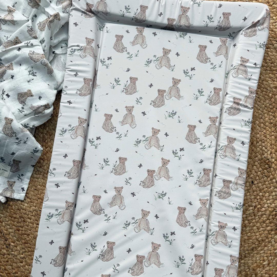 Mama Shack Changing Mat - Vintage Bear-Changing Mats-Vintage Bear- | Natural Baby Shower