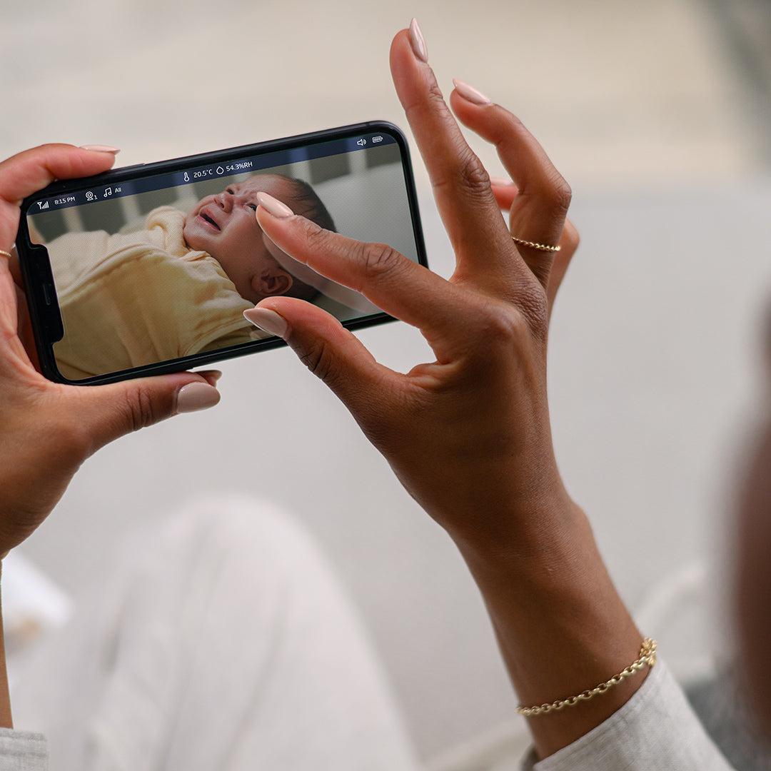 Maxi-Cosi See Baby Monitor Pro - White/ Natural-Baby Monitors-White/ Natural- | Natural Baby Shower