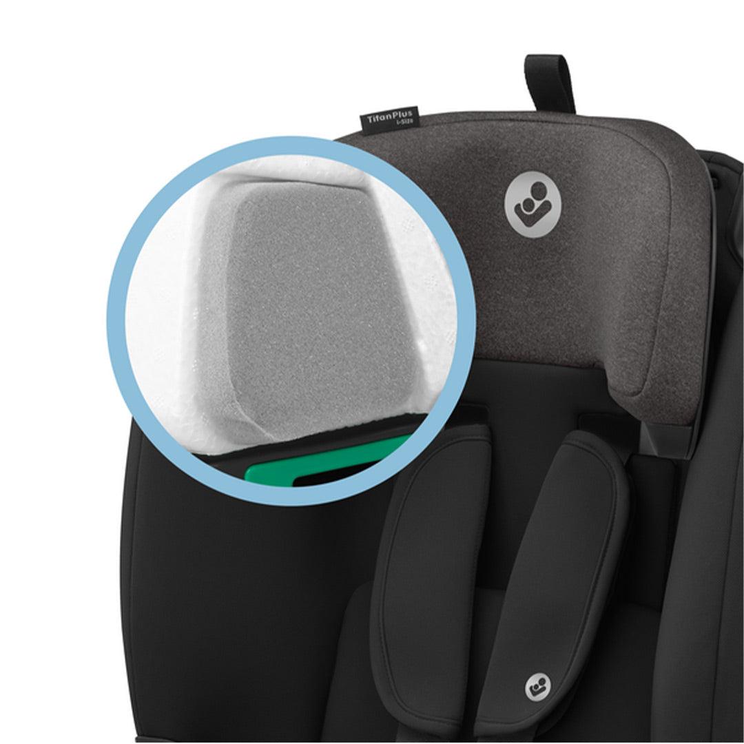 Maxi-Cosi Titan Plus i-Size Car Seat 2023 - Authentic Black-Car Seats-Authentic Black- | Natural Baby Shower