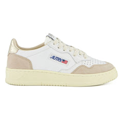 Autry - Medalist Low Leather/Suede sneakerlar | Altın