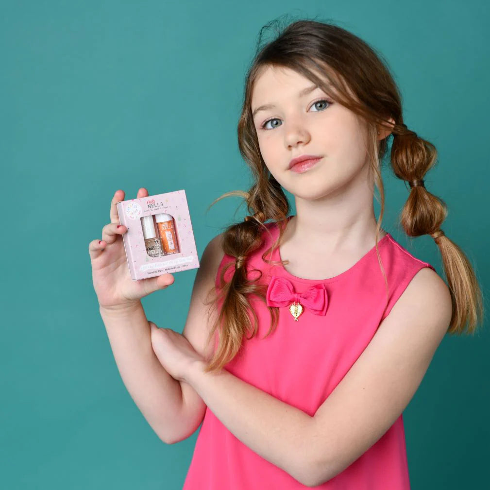 Miss Nella Nella Lippen-Gloss & Nagellack Doppelset