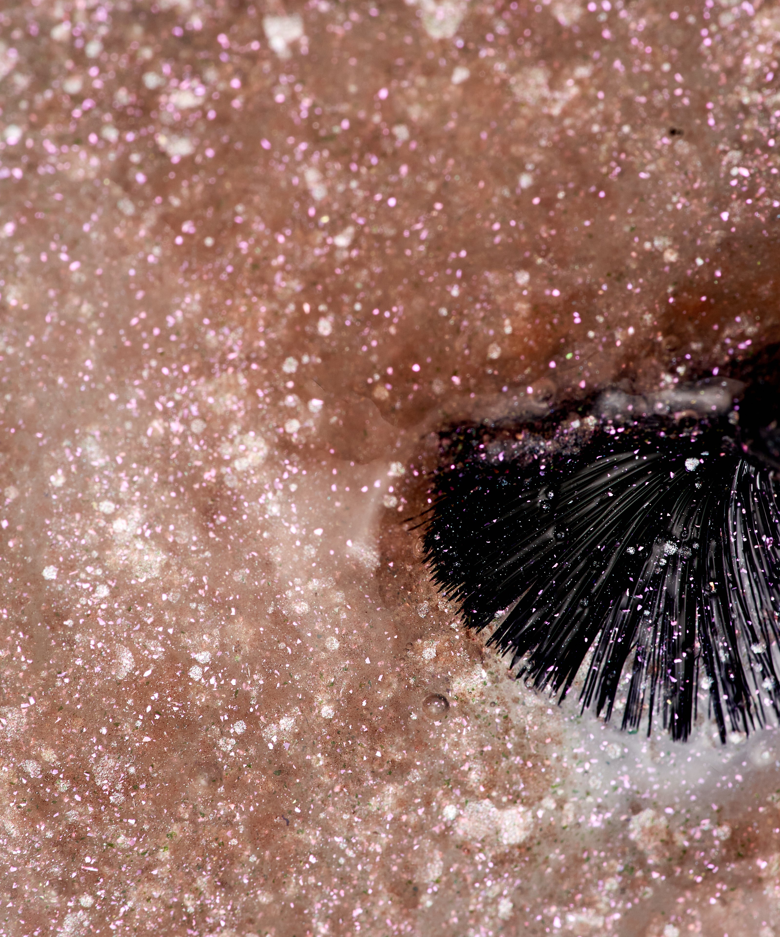 Miss Nella - Pembe Glitter Son Kat Soyulabilir Oje