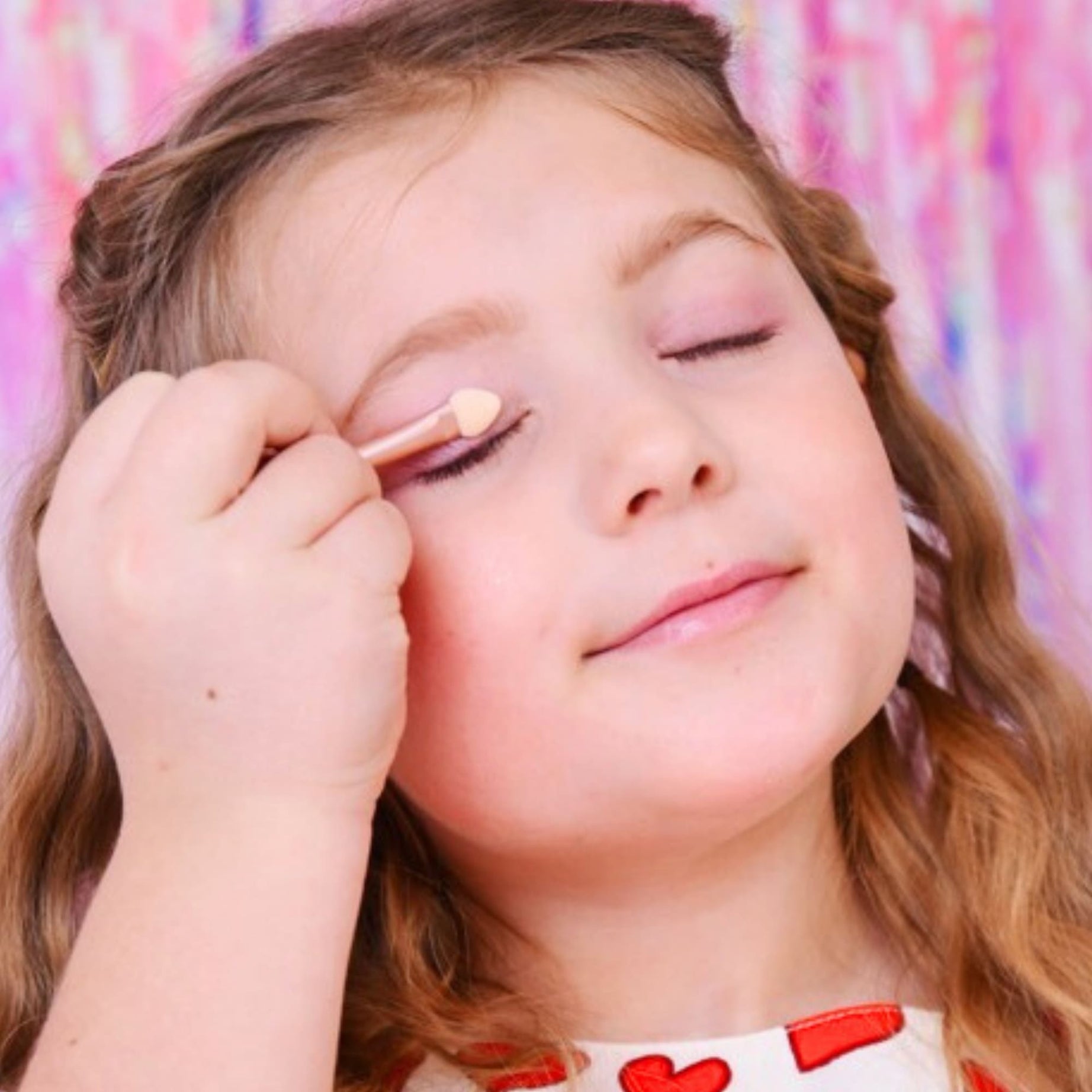 Miss Nella - Ungiftiger Kinderrosa 2er Lidschatten