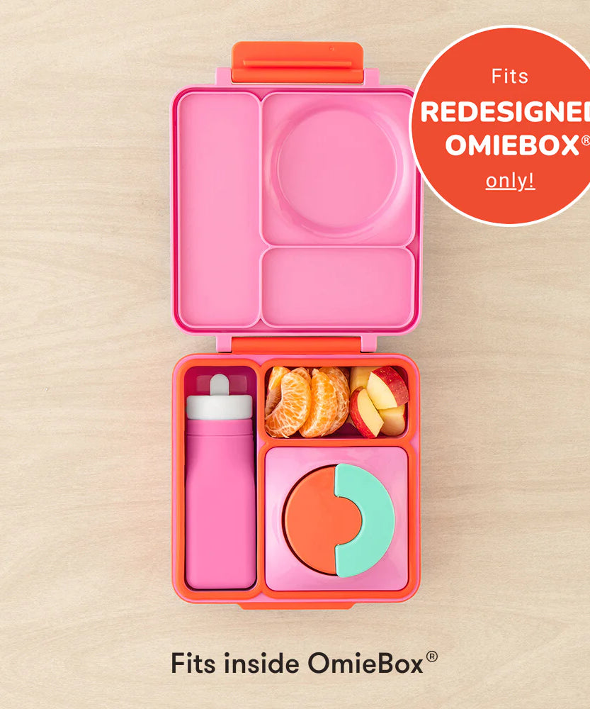 Omiebox - OmieBottle BPA-freie Silikon-Trinkflasche Rosa
