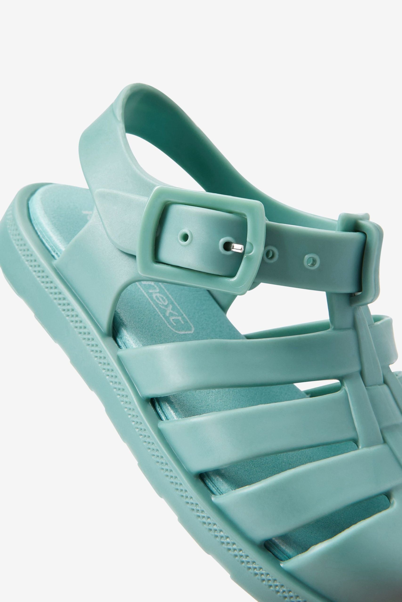 Als nächstes – Jelly Mint Green Sandalen für Mädchen und Jungen – 20.5