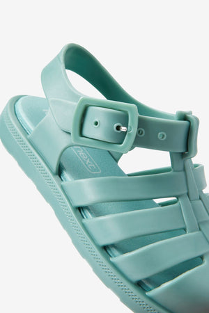 Als nächstes – Jelly Mint Green Sandalen für Mädchen und Jungen – 20.5