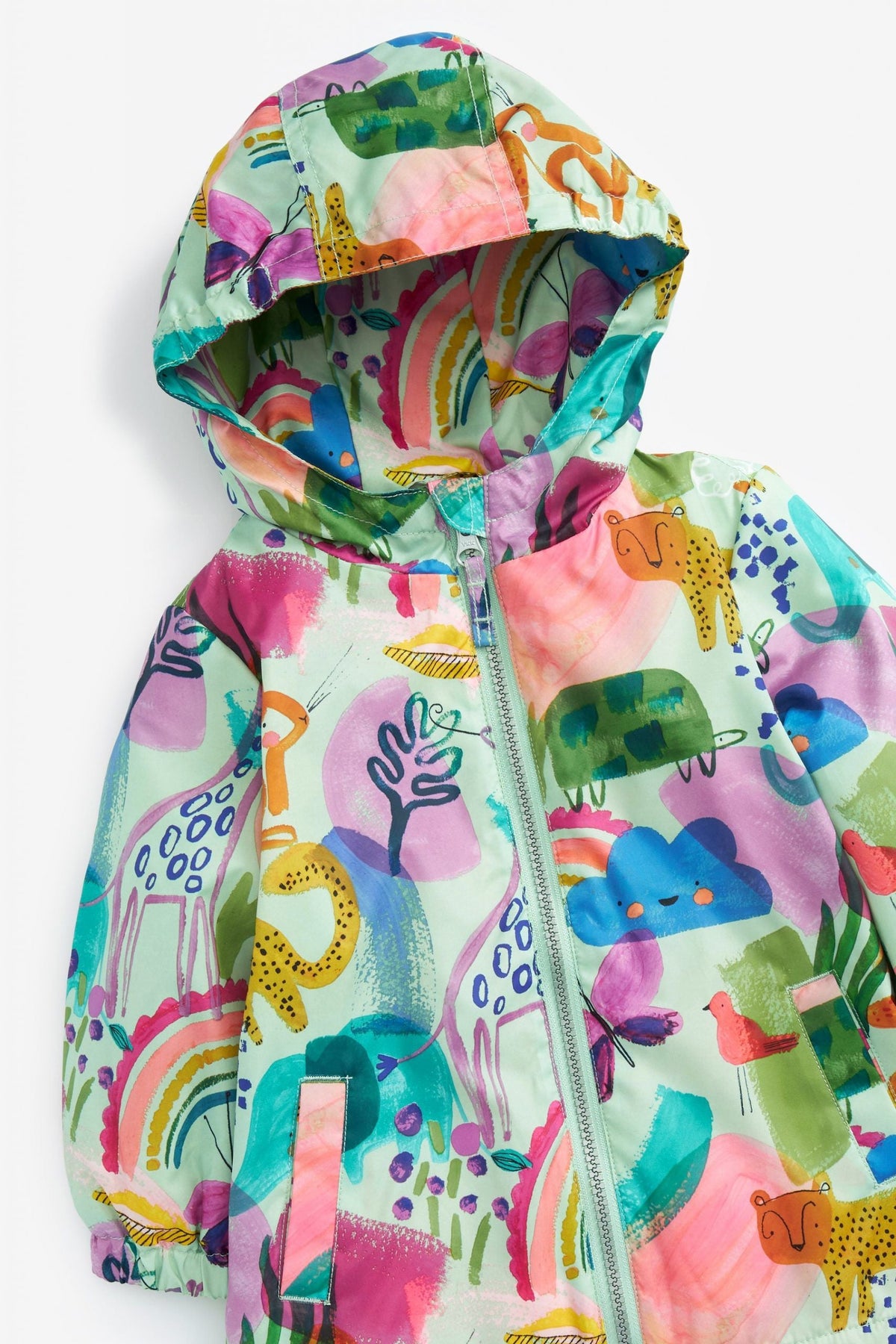 Weiter – nachhaltige Winterjacke und Regenmantel für Mädchen von Joyful – Alter 4–5 
