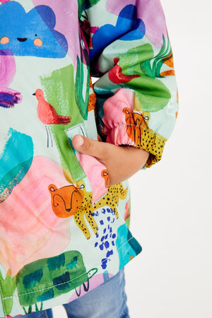 Weiter – nachhaltige Winterjacke und Regenmantel für Mädchen von Joyful – Alter 4–5 