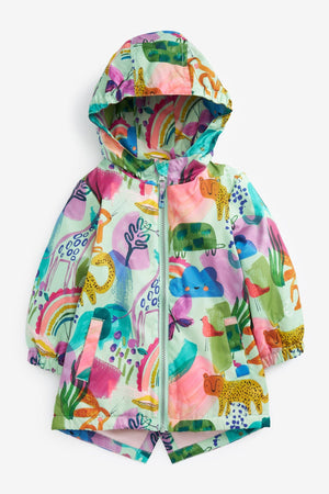 Weiter – Joyful nachhaltige Mädchen-Winterjacke und Regenmantel – Alter 5–6 