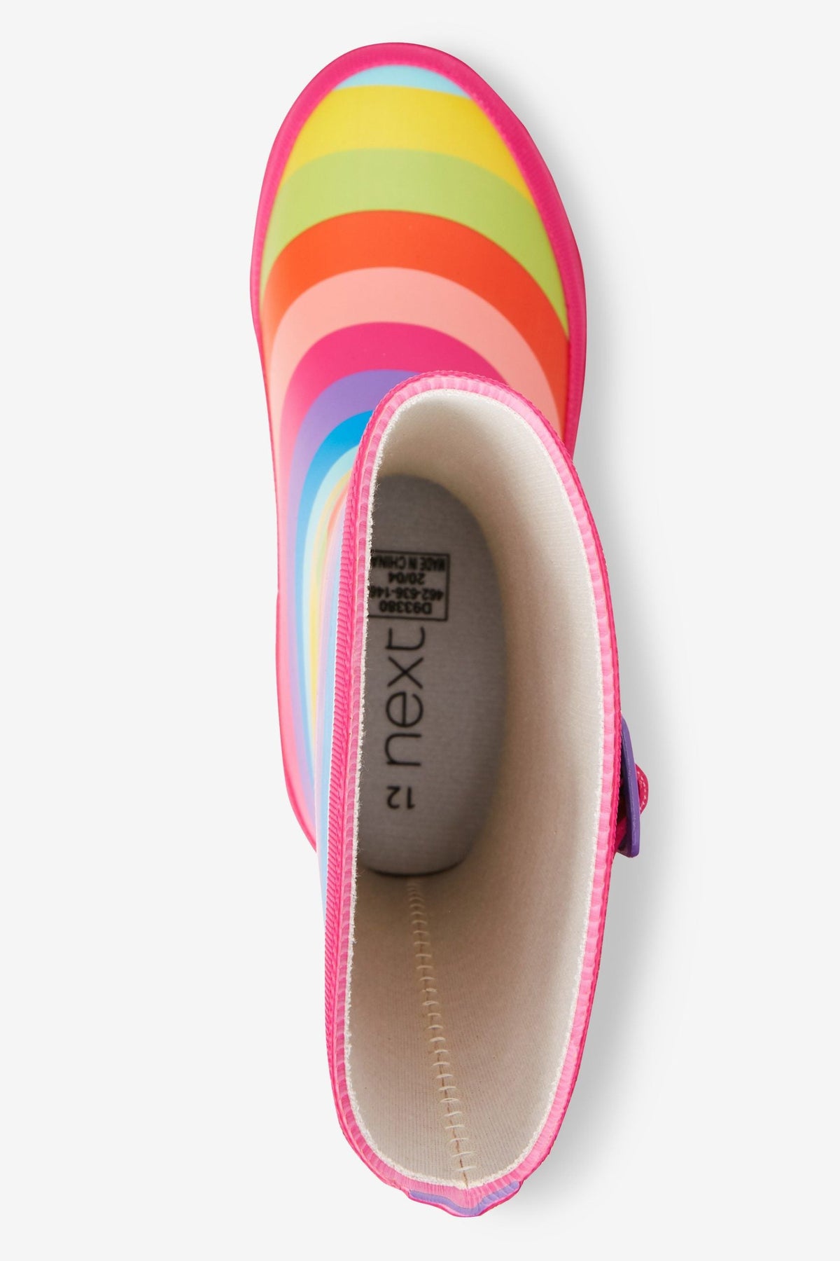 Als nächstes kommen die Fuchsia-Regenstiefel für Mädchen mit Schnalle 