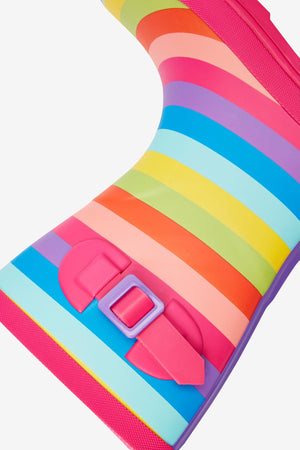 Als nächstes kommen die Fuchsia-Regenstiefel für Mädchen mit Schnalle 