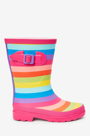 Als nächstes kommen die Fuchsia-Regenstiefel für Mädchen mit Schnalle 
