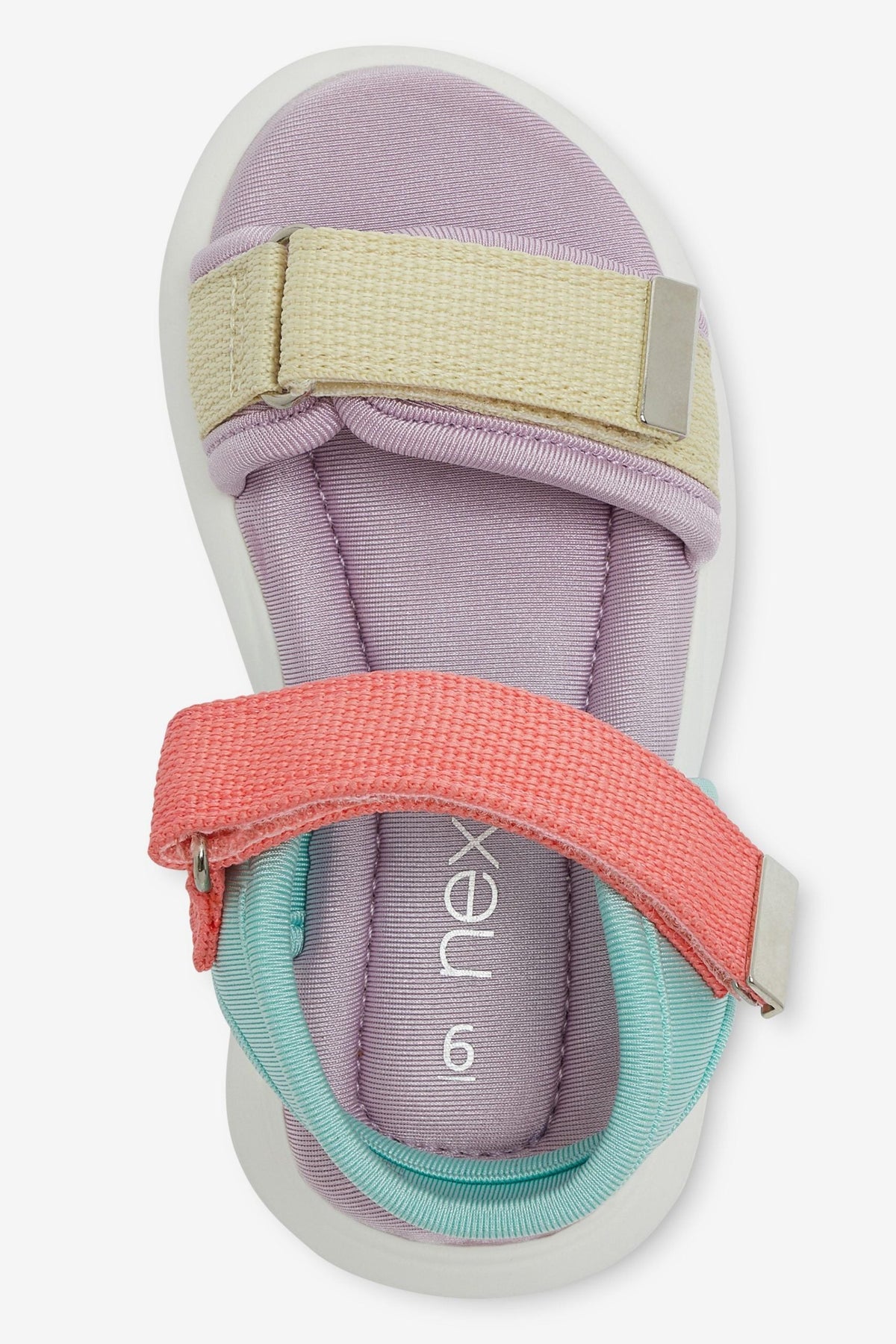 Weiter – Einhorn-Fliederfarbene, bequeme Mädchensandalen – 25,5