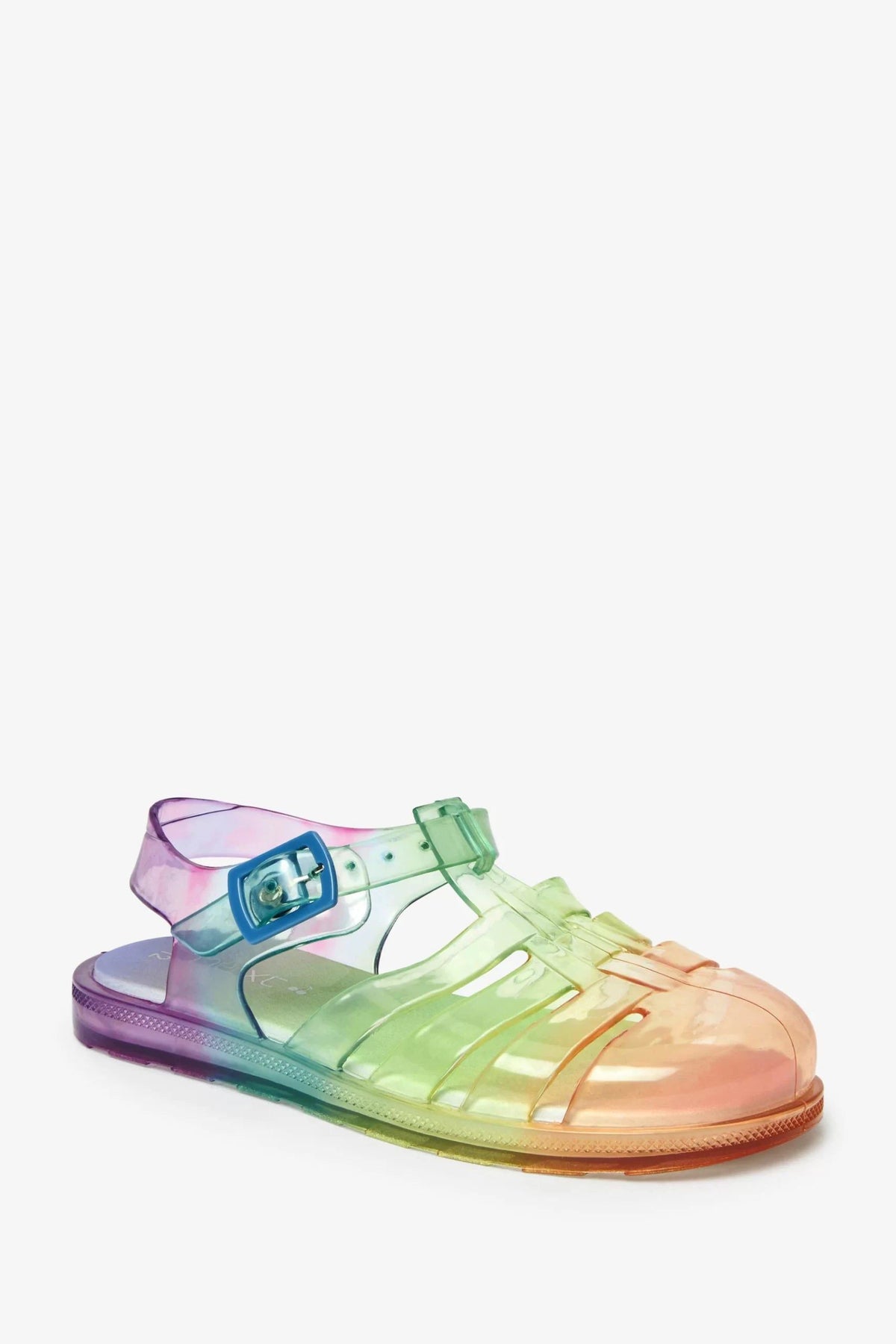 Weiter – Regenbogen-Kinder-Gelee-Sandalen mit weicher Sohle – 24 