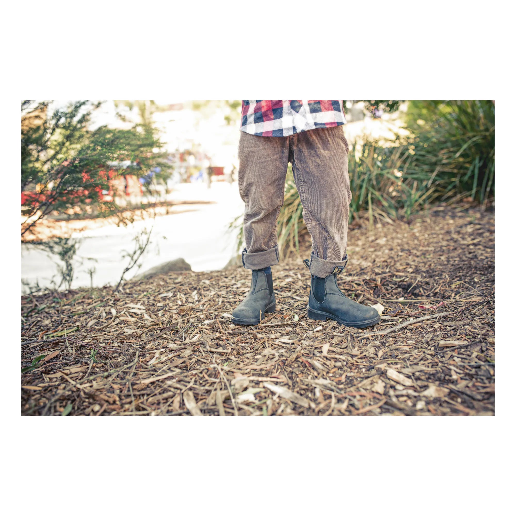Blundstone - Nubuk Chelsea Boots | Schwarz