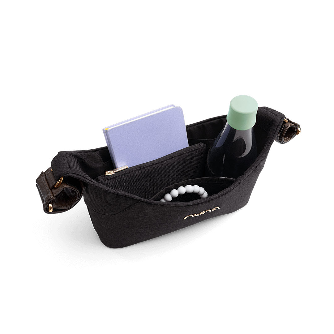 Nuna Stroller Organiser - Caviar-Stroller Organisers-Caviar-One Size | Natural Baby Shower