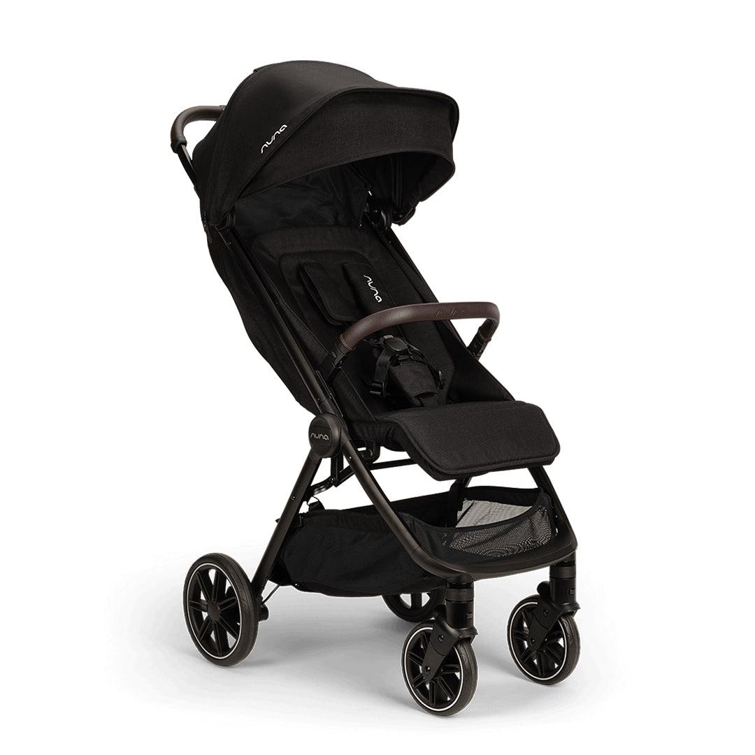 Nuna TRVL LX Compact Stroller - Caviar-Strollers-Caviar- | Natural Baby Shower