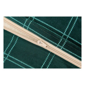 Nobodinoz – Lange Cord-Sitzsack | Grün