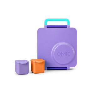 OmieBox Bento Box Innenfächer 2er-Set Rot und Gelb