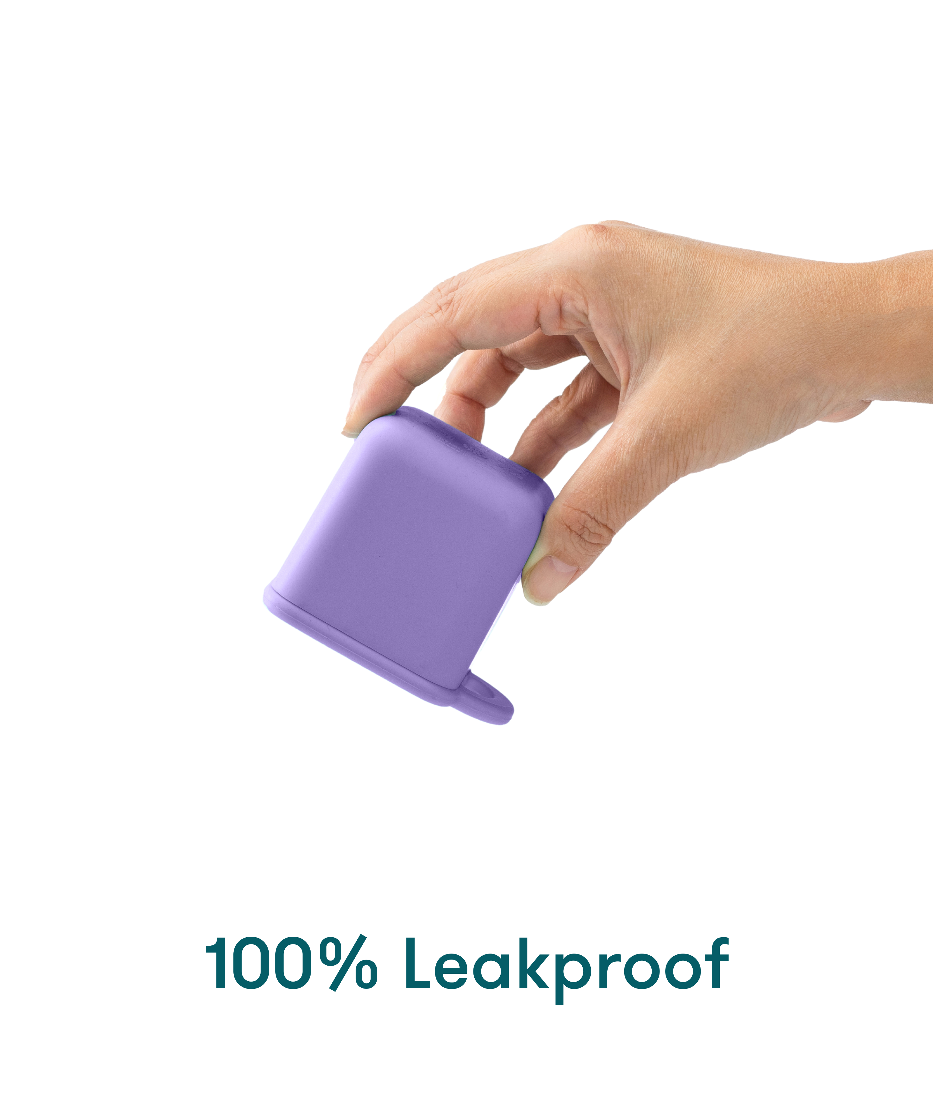 Omiebox - Bento Kutusu İç Bölme Kapları 2li Mor/Turuncu