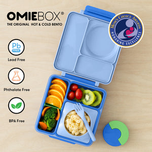 Omiebox - Isothermische Bento-Brotdose in Meerblau