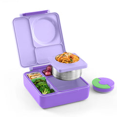 Omiebox - Isolierte Bento-Lunchbox in Lila