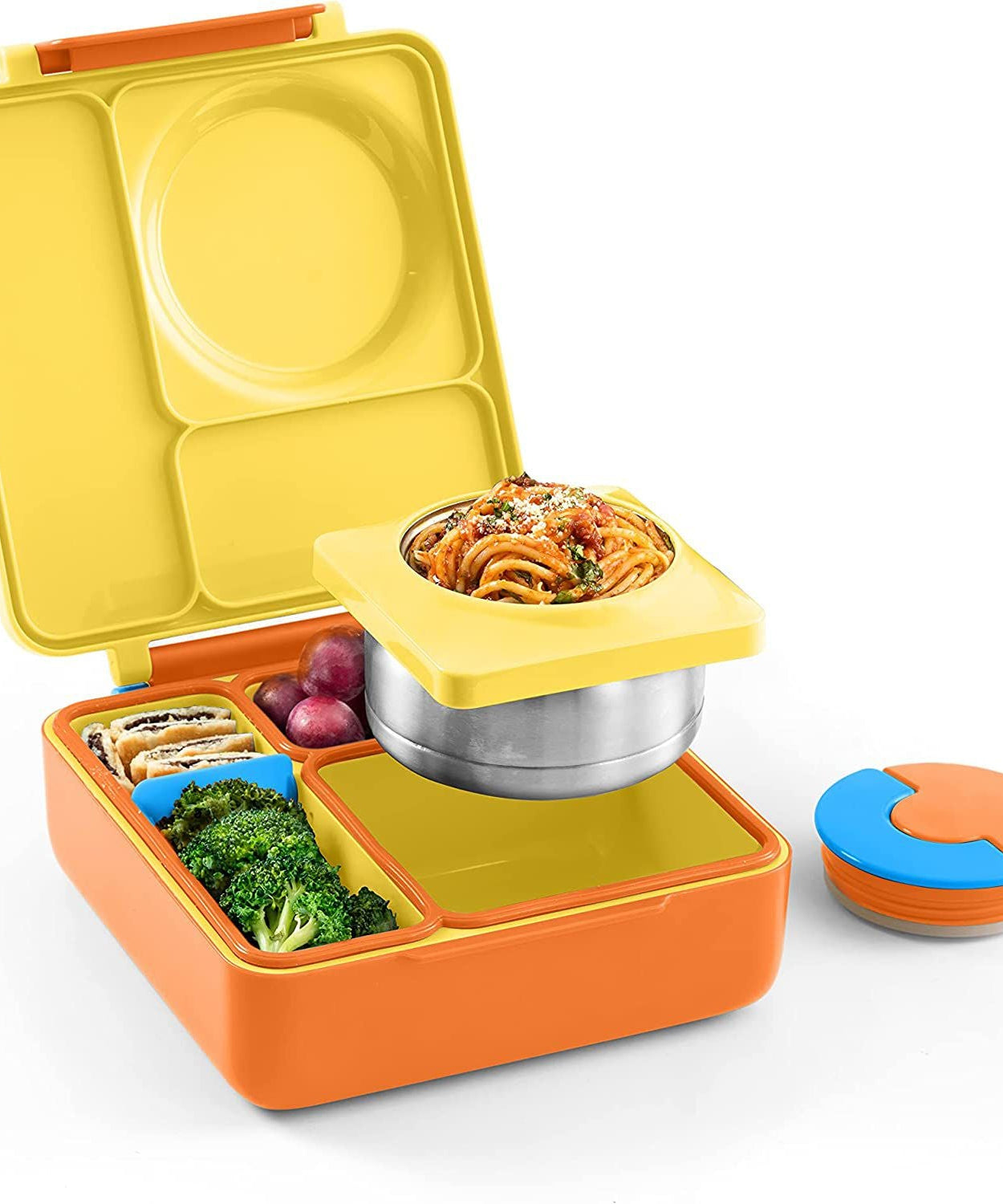 OmieBox Wärmegedämmte Gelbe Bento Essensbox