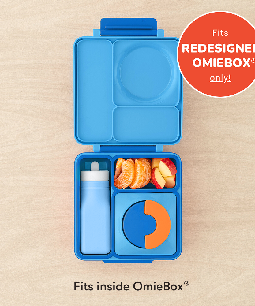 Omiebox - OmieBottle BPAsız Silikon Suluk Mavi