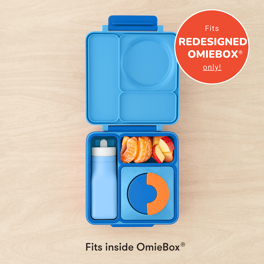 Omiebox - OmieBottle BPA-freie Silikon-Trinkflasche Blau