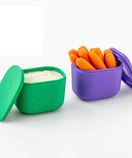 Omiebox - UP Bento Box Innenfacheinsätze 2er Set Lila/Grün