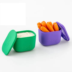 Omiebox - UP Bento Box Innenbehälter 2er Pack Lila/Grün