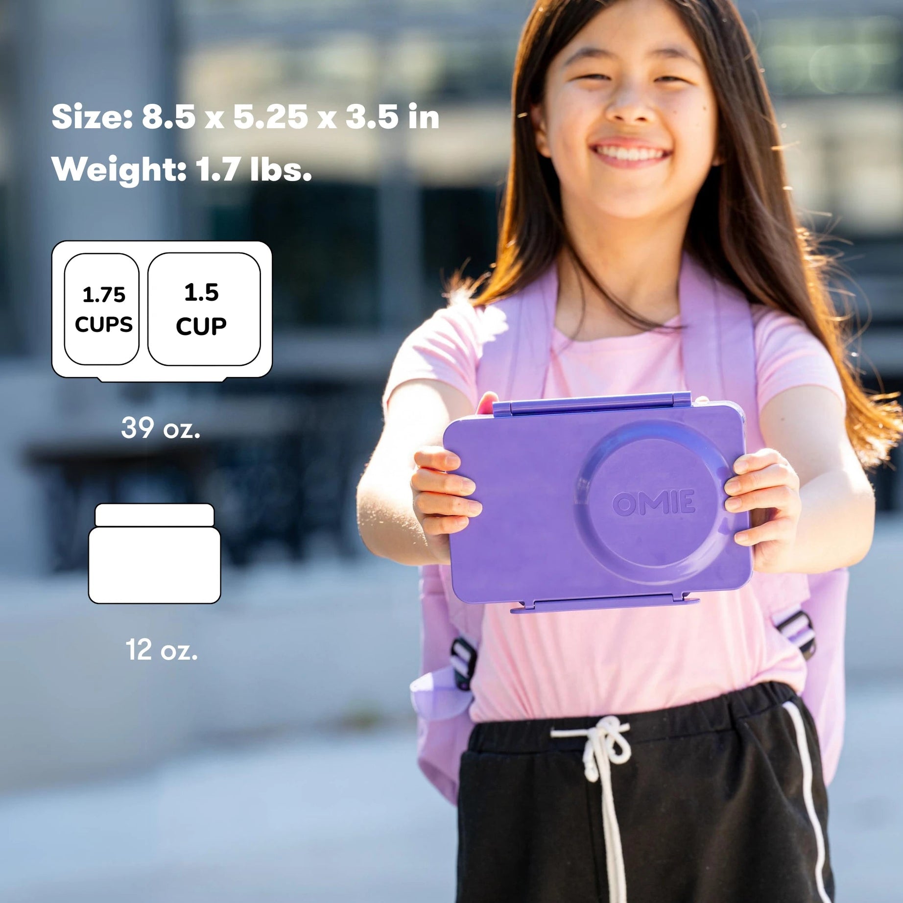 Omiebox - UP Wärmedämmende 2. Generation Galaksi Moru Bento Essensbox