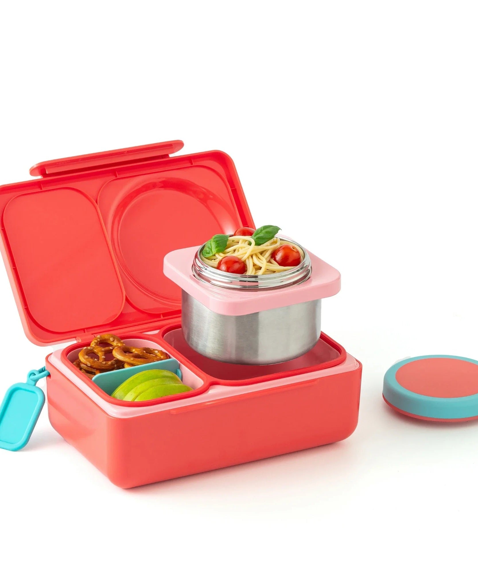 Omiebox - UP Wärmedämmung 2. Generation Kirschrosa Bento Essensbox