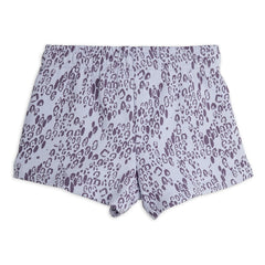 Mini Rodini - Leoparden-Shorts aus Bio-Baumwolle | Lila
