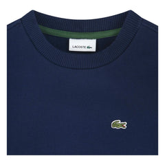 Lacoste - Sweatshirt mit Logo aus Bio-Baumwolle | Marineblau