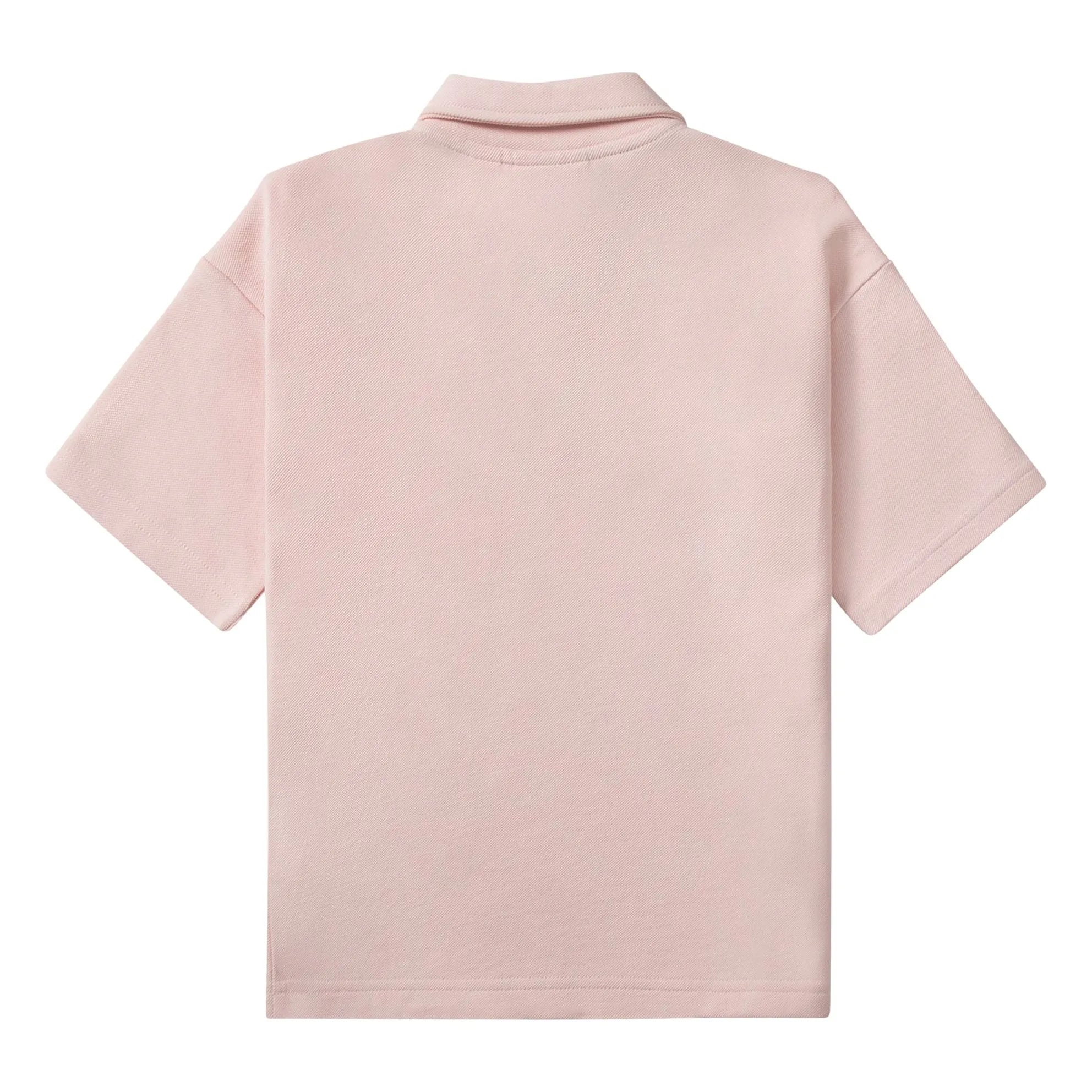 Lacoste - Oversize-Poloshirt mit Logo Bio-Baumwolle | Hellrosa