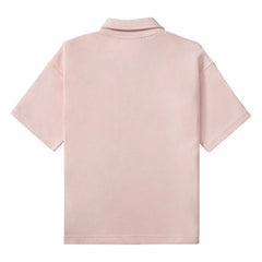 Lacoste - Oversize-Poloshirt mit Logo Bio-Baumwolle | Hellrosa