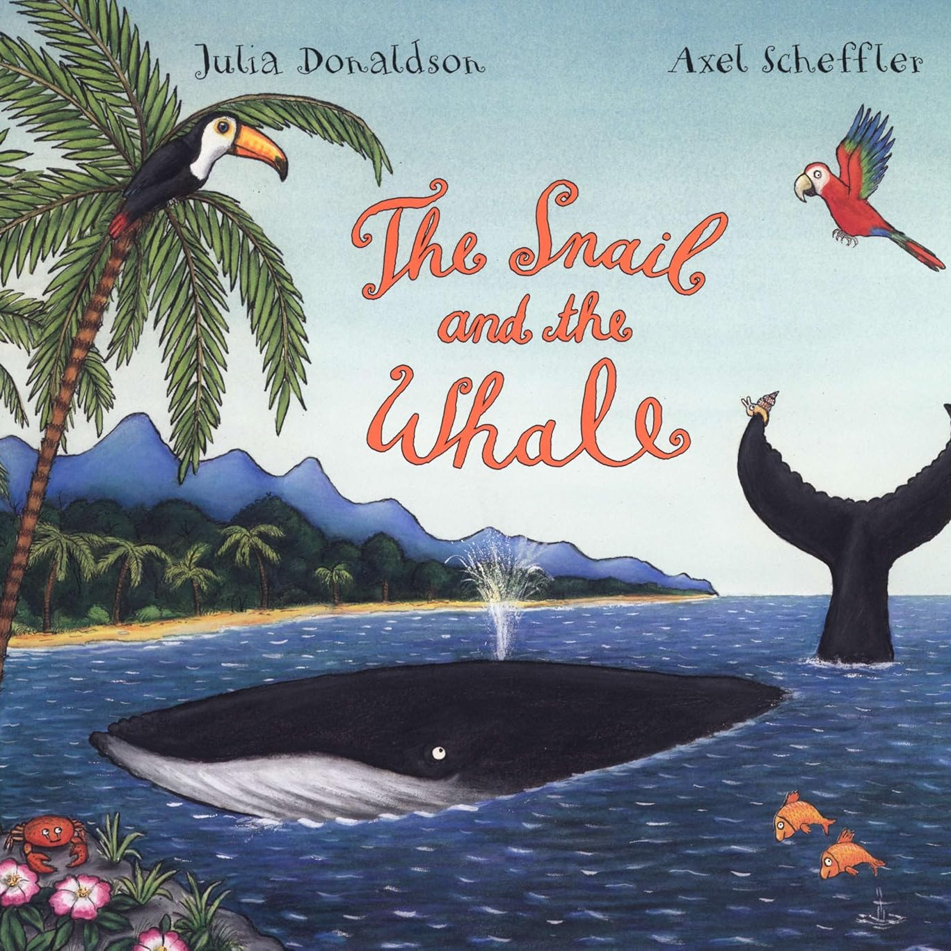Pan Macmillan - Julia Donaldson ve Axel Scheffler The Snail and the Whale İngilizce Hikaye Kitabı