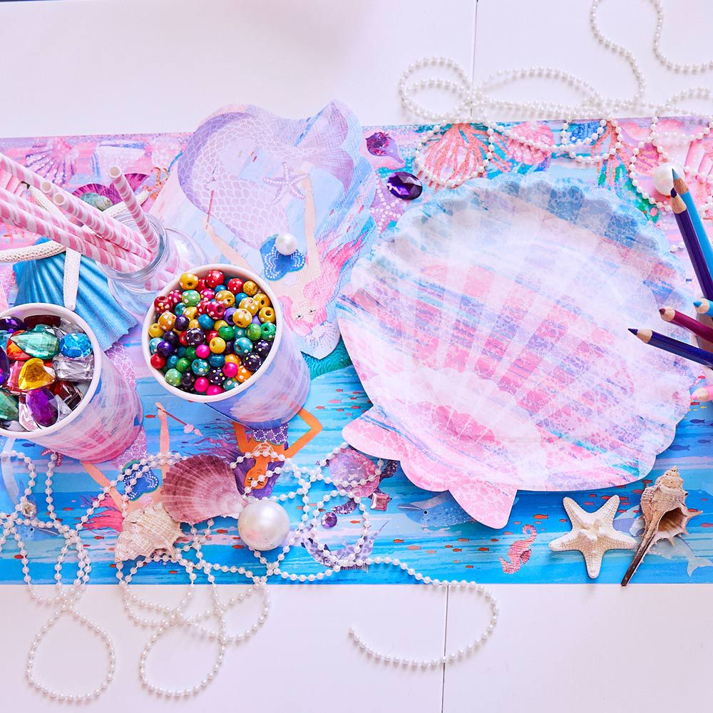 Party Pieces - Meerjungfrau 8er-Set Pappteller