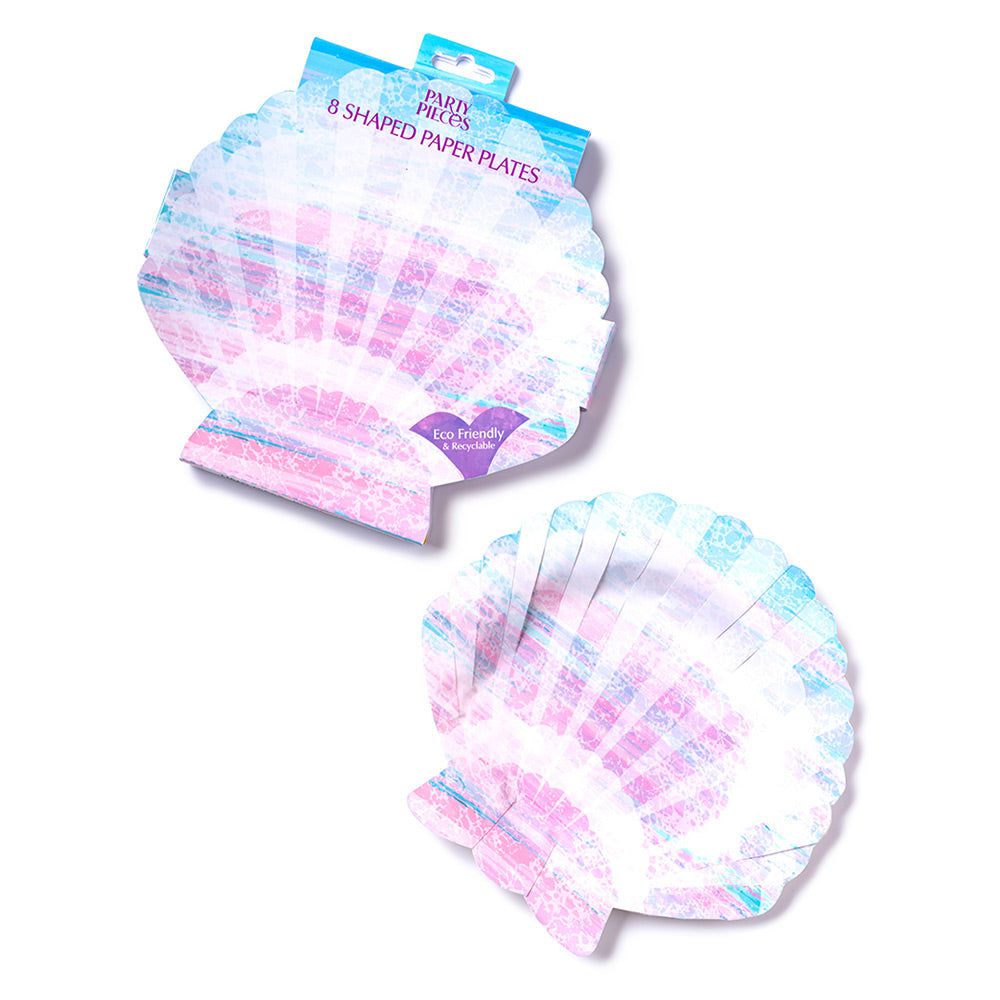 Party Pieces - Meerjungfrau 8er-Set Pappteller