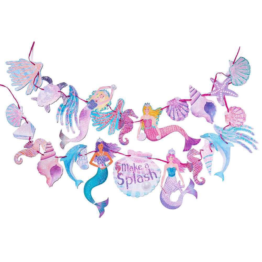 Partyteile – Meerjungfrau-Party-Hängedekorationen 