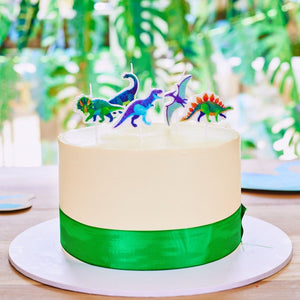 Party Pieces - Entdecker Dino 5er Partykerzen